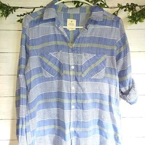 American Eagle Vintage Boyfriend button up blouse